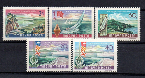 Romania 1968 lago balaton - lago, +40