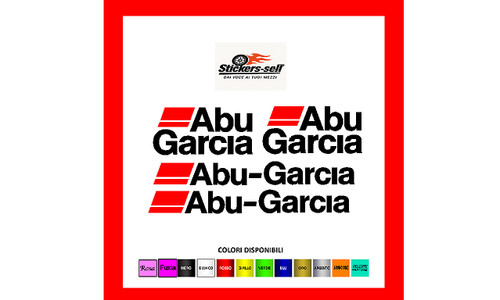 Adesivi pesca sportiva - -, abu