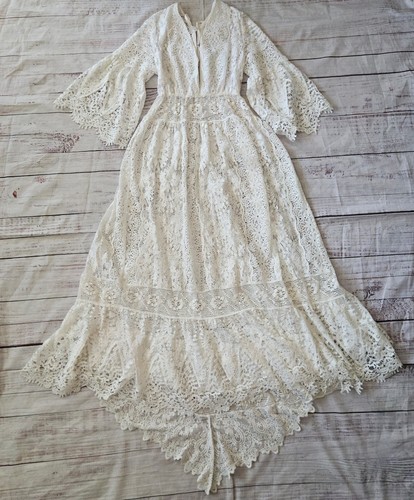 Abito maxi asimmetrico antica - abito,