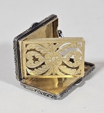 Rare Pendentif Vinaigrette Or