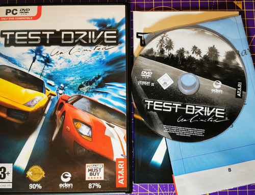 Test drive unlimited dvd - drive,