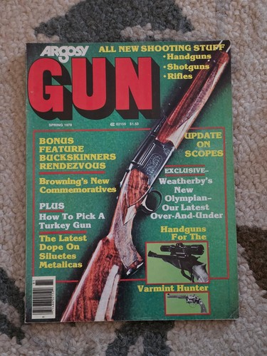 Argosy gun magazine spring - argosy,