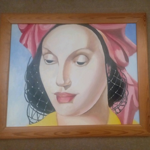 Oil painting tamara - oil,