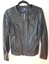 Trussardi Jeans Leather Jacket