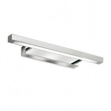 Applique Lampada a Muro Linea Light Solid Grigio Alluminio per INTERNO 1xG5 24 W