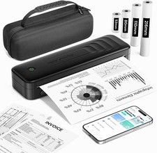 Stampante Termica A4 Stampante Portatile Compatibile con Smartphone e Windows