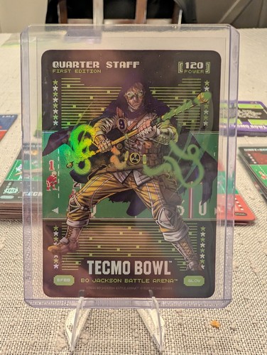 Tecmo bowl glow - tecmo, battle