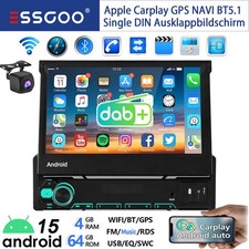 DAB+ Android 15 4+64G 7"