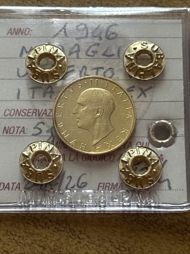Medaglia oro 1946 - oro,