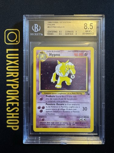 Carta card pokemon hypno - carta,