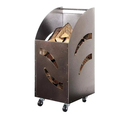 Carrello portalegna ferro - carrello,