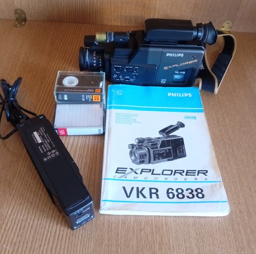 Videocamera vintage philips - videocamera,