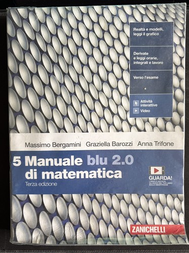 Manuale blu di matematica - manuale,