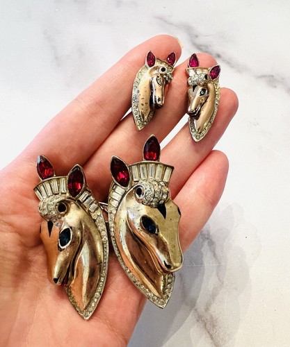 Set spille orecchini - , cavallo