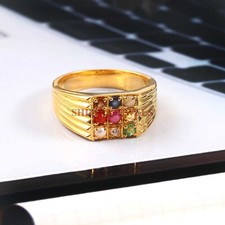 Naturale Navaratan Gemma Con