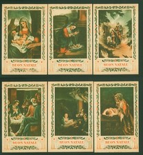 6 MERRY CHRISTMAS ORIGINAL