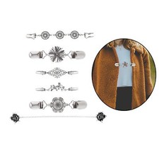 6x Spille Per Scialli Da