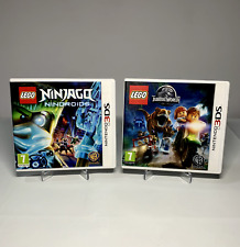 2 GIOCHI NINTENDO 3DS LEGO JURASSIC WORLD + LEGO NINJAGO GIOCHI ITALIANO NUOVI