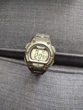 Orologio Digitale Timex Ironman Triathlon Shock Nero 200M Timer 30 Giri Batteria Nuova