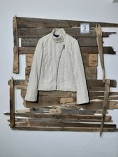 KENZO giubbotto giubbino cappotto giacca long jacket donna woman beige 40 A871F