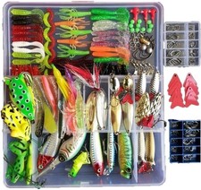 Kit accesorios de pesca, caja