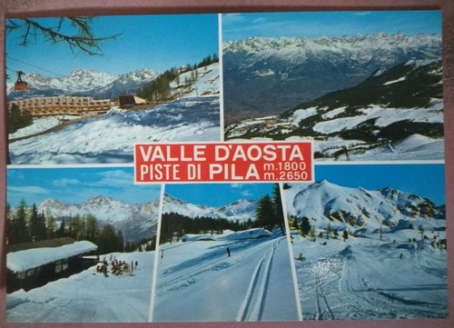 Valle aosta piste di pila - valle,