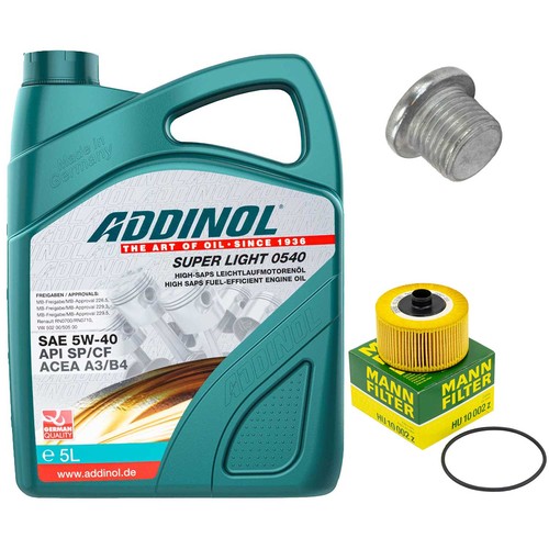 Set filtro olio motore addinol - set,
