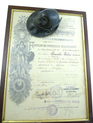 1928 congedo alpino - 1928,