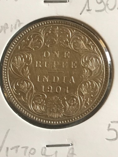 India britannica rupia - india, 1