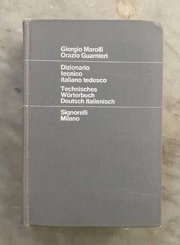 Dizionario tecnico italiano