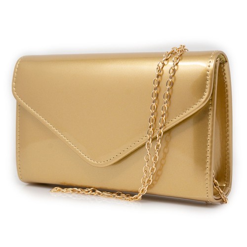 Pochette dorata lucida - , di