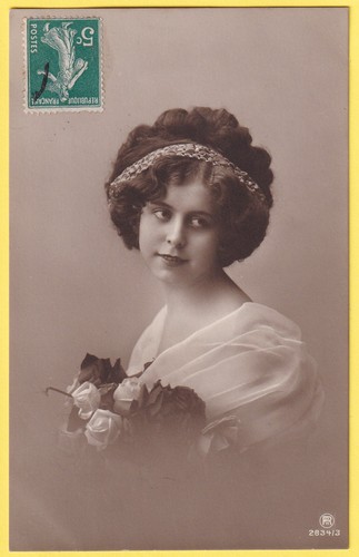 Fantaisie femme écrite - cp,