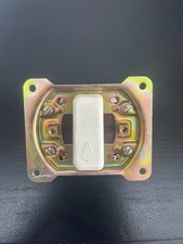 Pulsante campanello con base ceramica x scatola rotonda Bticino Piuma art.05SM