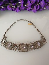 Collana girocollo antica . Girocollo Vintage. 