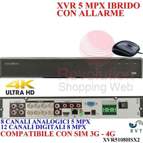 Dvr canali ibrido - dvr,