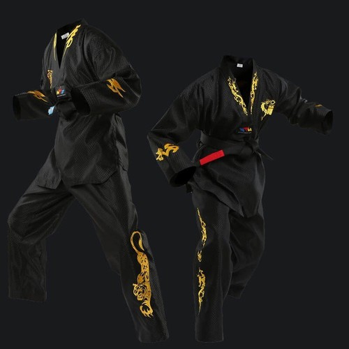 Uniforme taekwondo nera - uniforme, dobok