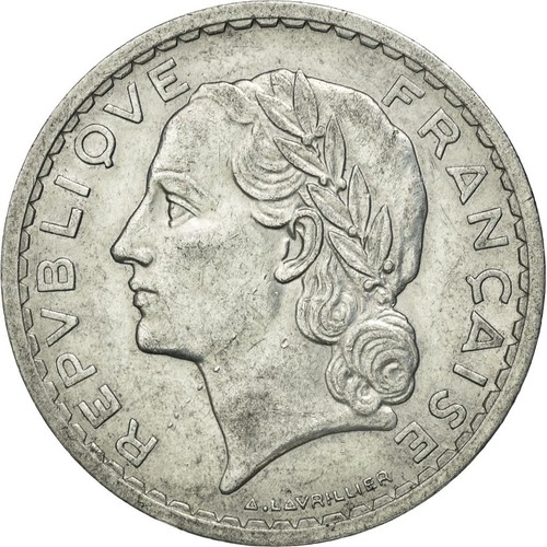 Monnaie france lavrillier 5 - france,, lavrillier,
