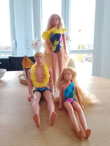 Barbie tropicale mattel 1017 - barbie,