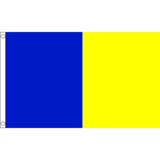 BANDIERA BLU E GIALLO 150x90cm