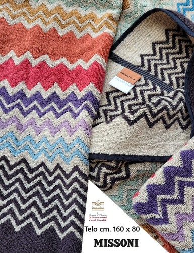 Telo spugna missoni 160 x - spugna,