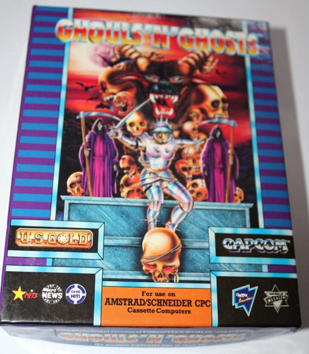 Ghouls ghosts amstrad - n,
