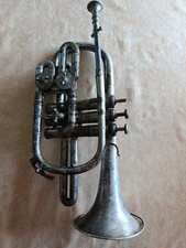 Trompette Besson Breveté Paris. Grands Prix. A Réviser