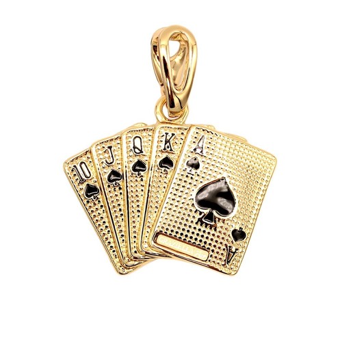 Ciondolo unisex royal flush - royal, in