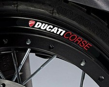 8 adesivi decalcomanie Ducati