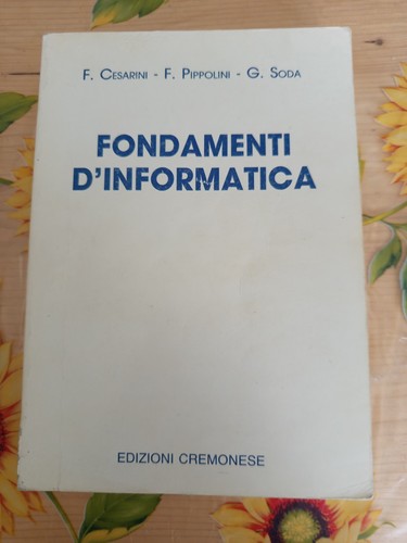 Fondamenti informatica f - fondamenti,