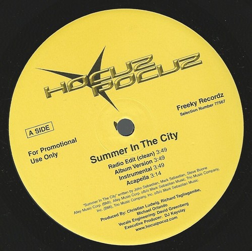 Vinyl hocuz pocuz - , promo