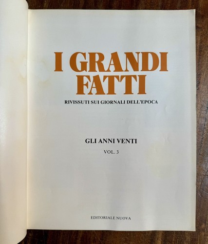 Grandi fatti rivissuti - grandi, sui