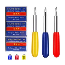 Lama taglierina vinile plotter da taglio per Roland e Mimaki tre tipi 30°/45°/60° 