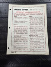 Rasaerba a scatto serie V181 V211 V2114 manuale ricambi illustrato operatore