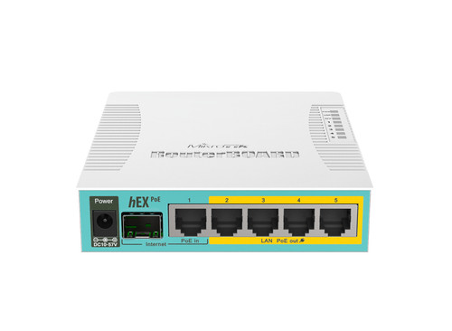 Mikrotik routerboard hex poe - mikrotik, 5